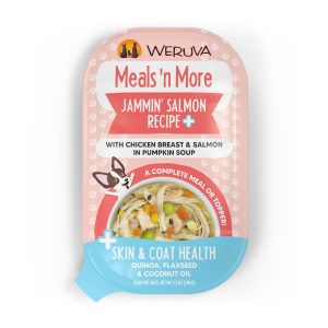 Weruva Meals 'n More Jammin' Salmon with Chicken Breast & Salmon in Pumpkin Soup Wet Dog Food