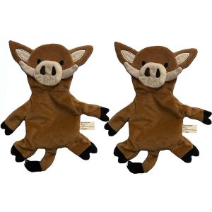 Piggy Poo and Crew Boar Paper Crinkle Squeaker Toy