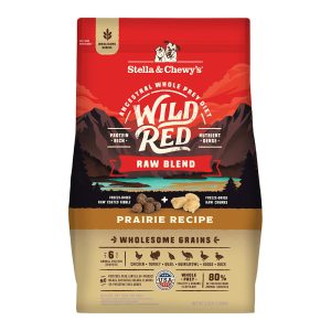 Stella & Chewy's Wild Red Raw Blend High Protein Wholesome Grains Prairie Recipe Dry Dog Food