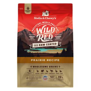 Stella & Chewy's Wild Red Raw Coated High Protein Wholesome Grains Prairie Recipe Dry Dog Food