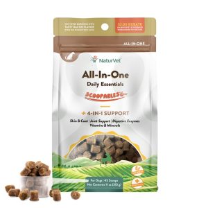 NaturVet Scoopables All-In-One 4-in-1 Support For Dogs Chews
