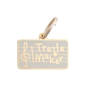 Two Tails Pet Company Treble Maker Pet ID Tag