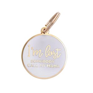 Two Tails Pet Company I'm Lost Mama Pet ID Tag