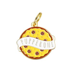 Two Tails Pet Company Pupperoni Pet ID Tag