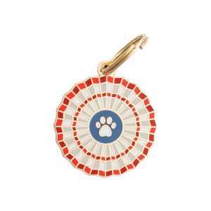 Two Tails Pet Company Americana Pet ID Tag