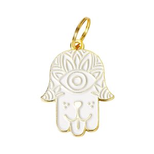 Two Tails Pet Company Hamsa Pet ID Tag
