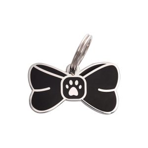 Two Tails Pet Company Bowtie Pet ID Tag