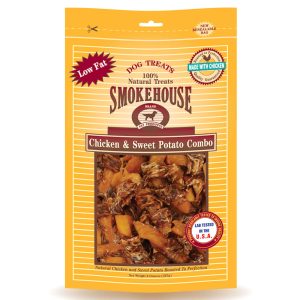 Smokehouse 100% Natural Chicken & Sweet Potato Dog Treats