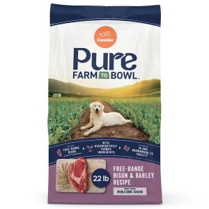 Canidae Pure Farm To Bowl Free-Range Bison & Barley Recipe Dog Food
