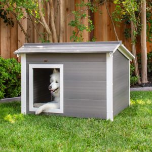 New Age Pet Gray ThermoCore House for Dogs