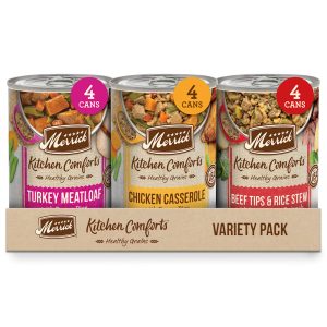 Merrick Kitchen Comforts Wet Dog Food Gravy Variety Pack