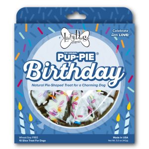 The Lazy Dog Cookie Co. Happy Birthday for a Charming Dog Pup-PIE