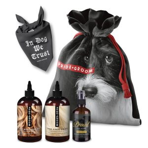 Pride+Groom Deluxe Bag Non Shedder Gift Set