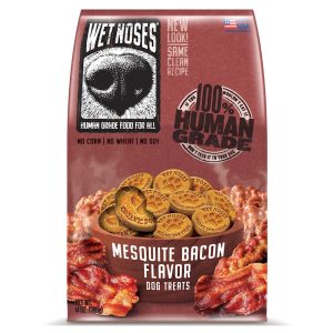 Wet Noses Crunchy Meaty Mesquite Bacon Dog Treats