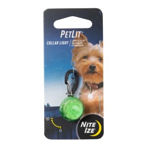 Nite Ize PetLit Light Lime Dog Collar