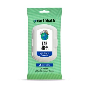 Earthbath Soft Ear Wipes for Pets