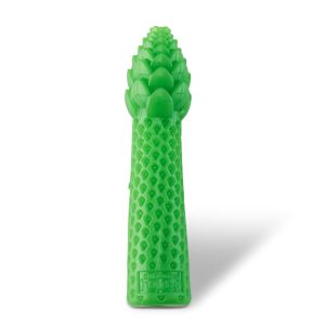 Outward Hound Green Dental Asparagus Dog Toy