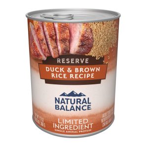 Natural Balance Limited Ingredient Reserve Duck & Brown Rice Recipe Wet Dog Food