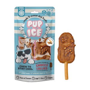 Pup Ice Choccy Lollies Peanut Butter and Chocolate Treats for Dogs