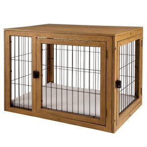 Pet Adobe Furniture-Style Dog Crate