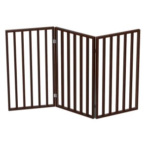 Pet Adobe 3-Panel Indoor Foldable Pet Gate 54 in-Wide
