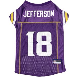 Pets First Justin Jefferson Pet Jersey