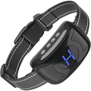 Pet Life Woofade 3-Level Sensitivity of Tone and Vibration Anti-Bark Dog Collar