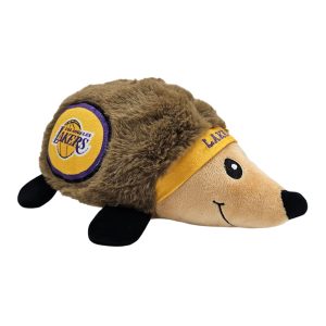 Pets First NBA LA Lakers Hedgehog Dog Toy