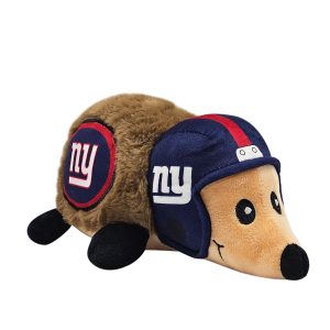 Pets First NFL NY Giants Hedgehog Dog Toy
