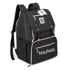 Mobile Dog Gear Gray Ultimate Week Away Backpack for Dogs Personalized