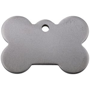 Red Dingo Titanium Bone Personalized Engraved Pet ID Tag