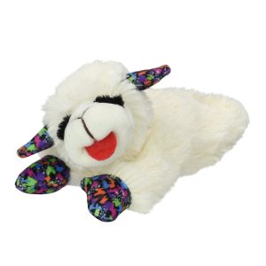 Multipet International Retro Lamb Chop with Fun Neon Print for Dogs