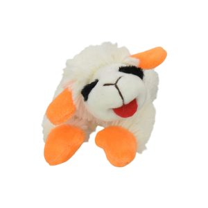 Multipet International Retro Lamb Chop with Neon Orange Ears and Paws for Dogs
