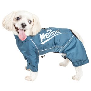Dog Helios 'Hurricanine' Waterproof And Reflective Full Body Dog Coat Jacket W/ Heat Reflective Technology