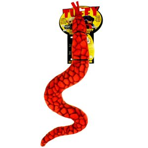 Tuffy Desert Red Series Touch Snake Dog Toy