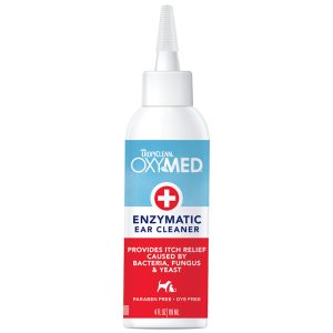 TropiClean OxyMed Enzymatic Ear Cleaner for Dogs