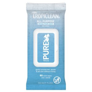 TropiClean PURE All Purpose Wipes