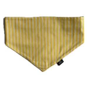 The Howls Yellow Stripe Bandana for Dogs