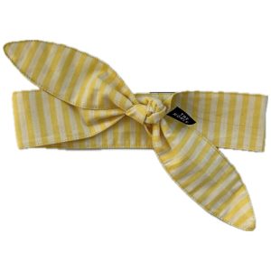 The Howls Yellow Stripe Dog Tie