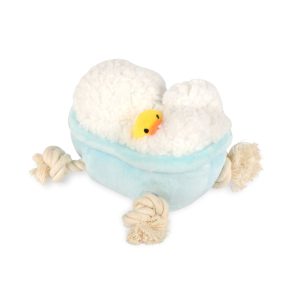 P.L.A.Y PET LIFESTYLE Splish Splash Rub-a-dub-Tub Dog Toy