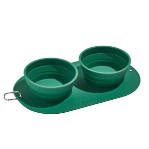 Wild One Collapsible Travel Dog Bowl Duo