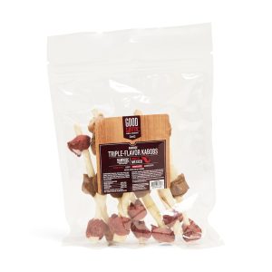 Good Lovin' Triple Flavor Wrapped Rawhide Kabob Dog Chews