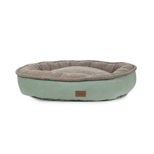 Carolina Pet Company Microfiber & Tipped Berber Comfy Cup for Dogs
