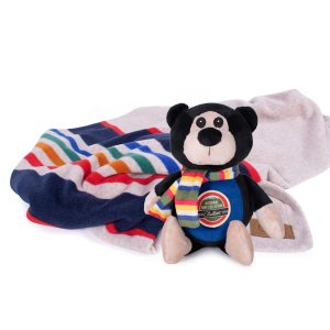 Pendleton National Park Crate Blanket + Bear Pal Combo for Dogs