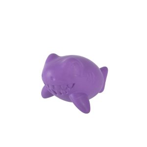 PetShop by Fringe Studio Purple Catch Ya Later Purple Rubber Dog Toy