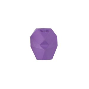 PetShop by Fringe Studio Purple You'Re Adora-Ball Rubber Dog Toy