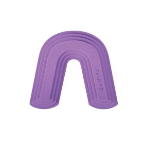 PetShop by Fringe Studio Purple Color Me Happy Rubber Dog Toy