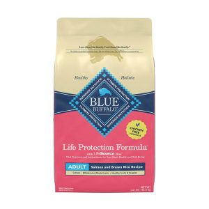Blue Buffalo Life Protection Formula Salmon & Brown Rice Recipe Made with Natural Ingredients Adult Dry Dog Food