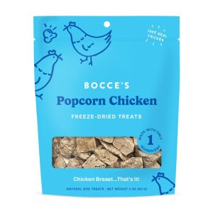 Bocce's Bakery Popcorn Chicken Freeze-Dried Dog Treat
