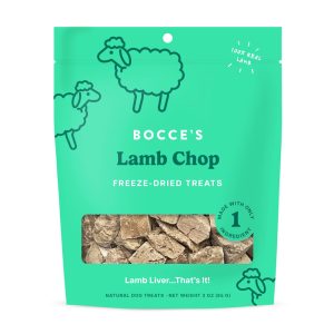 Bocce's Bakery Lamb Chop Freeze-Dried Dog Treat